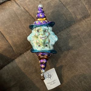 NEW - Christopher Radko Good Witch Bad Witch Ornament